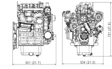 Kubota WG1903-GL dimensions